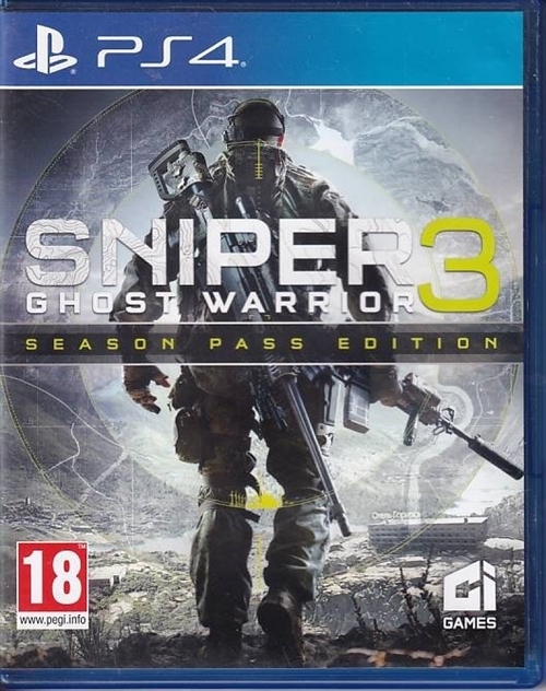 Sniper 3 Ghost Warrior - Season Pass Edition - PS4 (B Grade) (Genbrug)